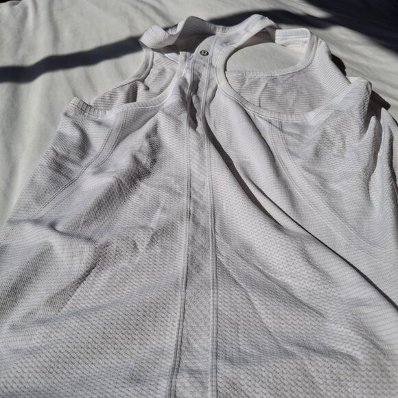 Lululemon Swiftly Tech Tank Top - White - Picture 7 of 7